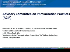 November 2020 ACIP Meeting - Public Comment