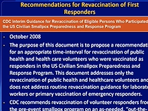 October 2020 ACIP Meeting - Orthopoxvirus Vaccine