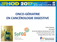 Oncogériatrie en cancérologie digestive