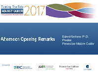 Opening of Afternoon Session