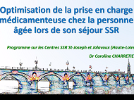 Optimisation de la prise en charge médicamenteuse chez la personne âgée lors de son séjour SSR Optimisation de la prise en charge médicamenteuse chez la personne âgée lors de son séjour SSR