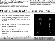 Oral microbiome stability and gut microbiome connection to MS