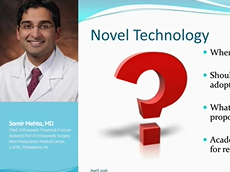 Orthopedic Applications of VolumeRAD* Digital Tomosynthesis: with Dr. Samir Mehta Orthopedic Applications of VolumeRAD* Digital Tomosynthesis: with Dr. Samir Mehta
