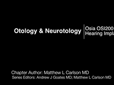 Osia OSI200 Bone Conduction Hearing Implant Surgery