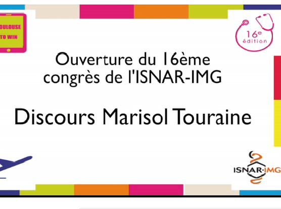 Ouverture Allocution de Madame Marisol TOURAINE 2015