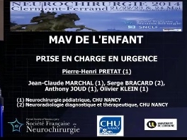 Pédiatrie (3/7) : Malformation artério-veineuse (MAV) rompue de l'enfant : prise en charge en urgence