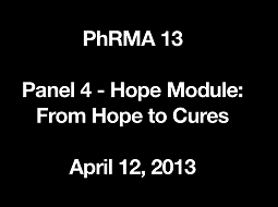 Panneau "Module d'Espoir" 4 : de l'espoir aux traitements Panneau "Module d'Espoir" 4 : de l'espoir aux traitements
