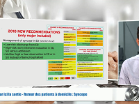 Par ici la sortie - Retour des patients à domicile : syncope