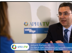 Partnership with APHA and the Bloomberg American Health Initiative