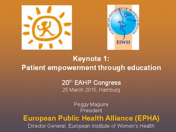 Patient empowerment through education.