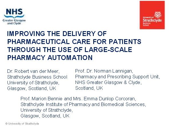 Patient safety and drug supply technologies