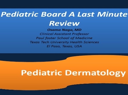Pediatric Dermatology