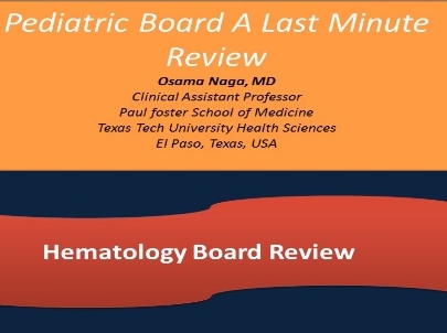 Pediatric Hematology