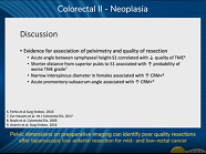 Pelvic dimensions on preoperative imaging can identify poor quality resections Pelvic dimensions on preoperative imaging can identify poor quality resections