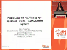 Personnes vivant avec le VIH ; démarginalisation pour une action afficace