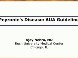 Maladie de La Peyronie : AUA guideline