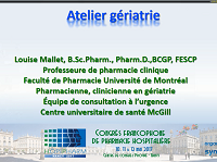 Pharmacie hospitalière et gériatrie (DPC) 3