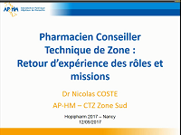 Pharmacien responsable établissement zonal de référence pour la Zone Sud de défense civile Pharmacien responsable établissement zonal de référence pour la Zone Sud de défense civile