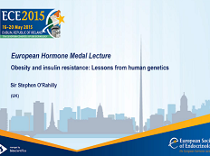 Plénières et Conférences de lauréats - La Médaille Européenne de l'Hormone : Obéisté et Résistance à l'Insuline