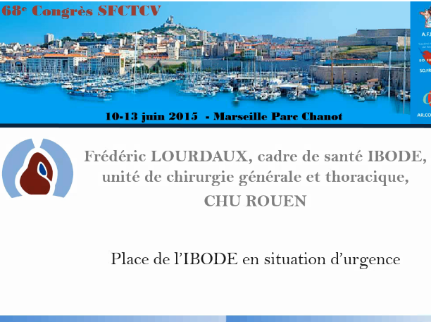 Place de l'ibode en situation d'urgence