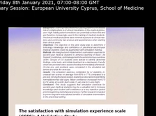 Plenary EUC (Prof. Theodoros Xanthos) | Friday 8th January 2021 | 07:00 GMT Plenary EUC (Prof. Theodoros Xanthos) | Friday 8th January 2021 | 07:00 GMT