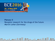 Plenary Lecture 5,  Receptor research for the drugs of the future