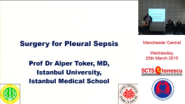 Pleural sepsis surgery