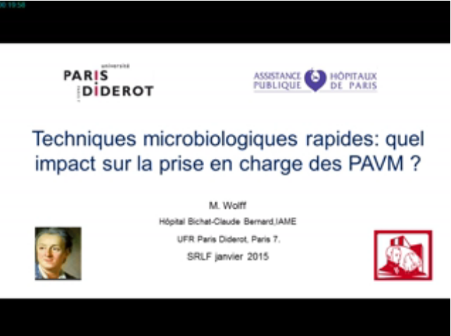 Pneumonie acquise sous ventilation mécanique - Techniques microbiologiques rapides, quel impact? - 2015