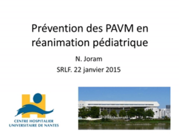 Pneumopathies acquises sous ventilation - Prise en Charge et Prévention - 2015 Pneumopathies acquises sous ventilation - Prise en Charge et Prévention - 2015