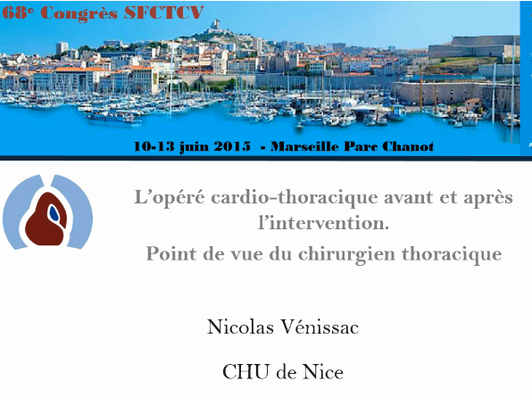 Point de vue du chirurgien thoracique