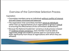 Policy Panel Selection Processes in North America Policy Panel Selection Processes in North America