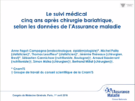 Position de la CNAM sur la prise en charge de l'obésité par les médecins nutritionnistes Position de la CNAM sur la prise en charge de l'obésité par les médecins nutritionnistes