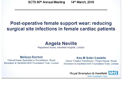 Post-operative female support wear: reducing surgical site infections in female cardiac patients Post-operative female support wear: reducing surgical site infections in female cardiac patients