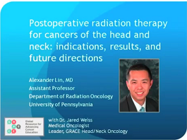 Postoperative radiation therapy for cancers of the head and neck