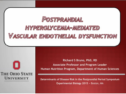 Postprandial hyperglycemia-mediated vascular endothelial dysfunction Postprandial hyperglycemia-mediated vascular endothelial dysfunction