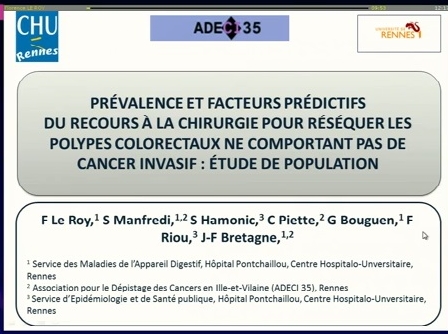 Prévalence et facteurs prédictifs du recours à la chirurgie pour réséquer les polypes colorectaux ne comportant pas de cancer invasif : étude de population