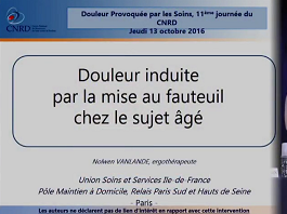 Prévention des douleurs induites par la mise au fauteuil