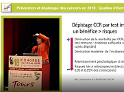 Prévention et dépistage du cancer colo rectal