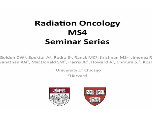 Practical Aspects of Radiation Oncology