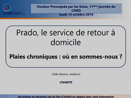 PRADO sur la prise en charge des plaies chroniques : où en sommes-nous?
