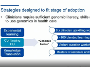 Preparing for genomic medicine: a real world demonstration of health system change Preparing for genomic medicine: a real world demonstration of health system change