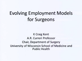 Preparing Young Surgeons for the Future Preparing Young Surgeons for the Future