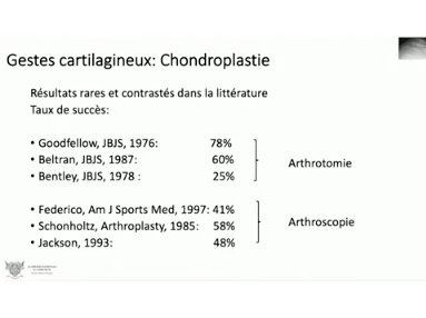 Prise en charge de larthrose fémoro-patellaire Prise en charge de larthrose fémoro-patellaire