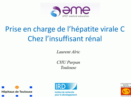 Prise en charge de l'hepatite virale C chez l'insuffisant renal