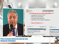 Prise en charge initiale des états de choc. Diagnostic étiologique