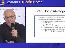 Prise en charge médicamenteuse du choc cardiogénique. Bruno Levy. e-sfar 2020