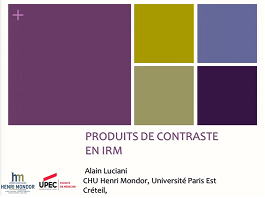 Produits gadolinés Produits gadolinés