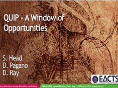 Programme d'amélioration de la qualité - Des opportunités