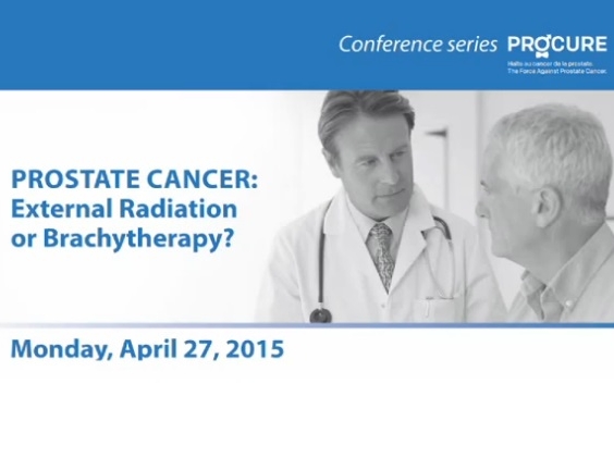 PROSTATE CANCER : External Radiation or Brachytherapy?