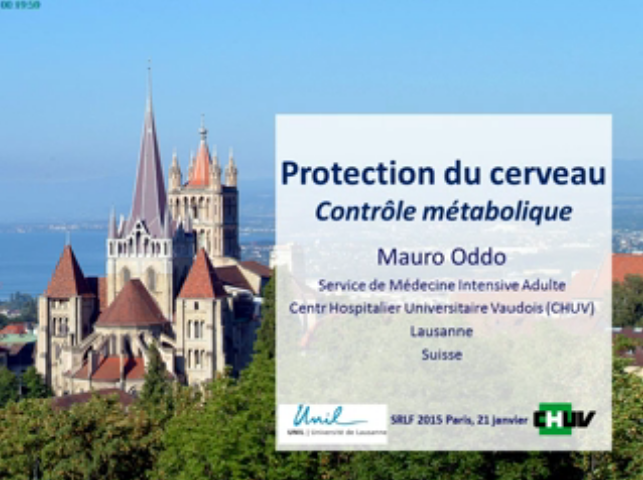 Protéger le cerveau - Contrôle métabolique - 2015